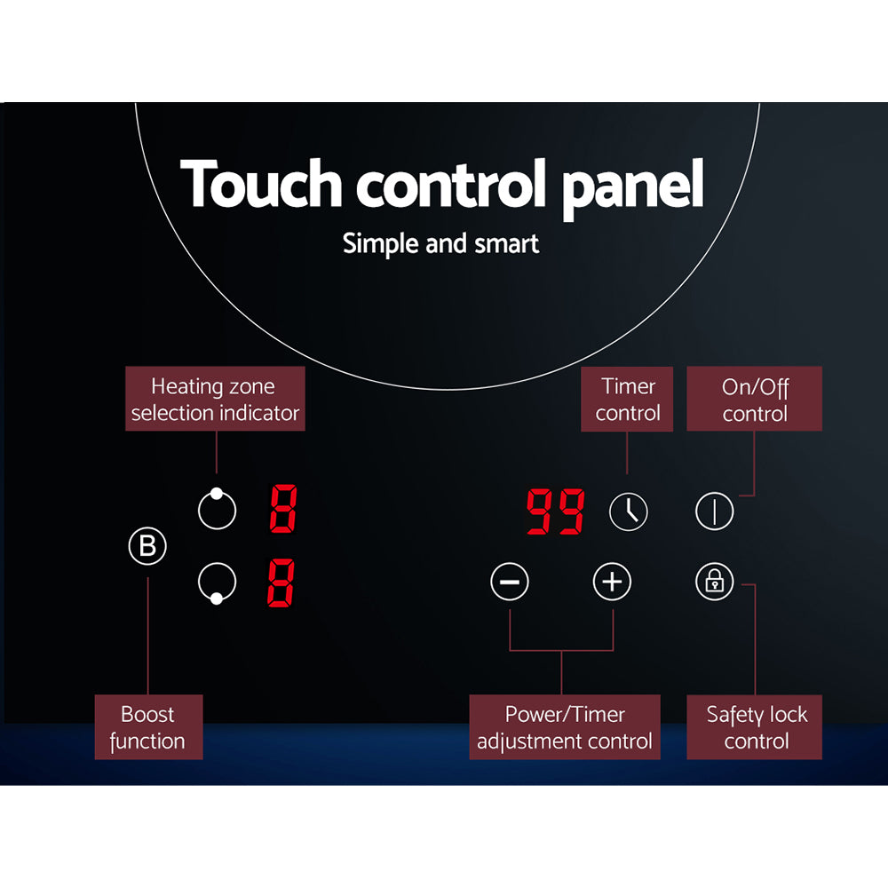 Marlook Induction Cooktop 30cm Electric Cooker