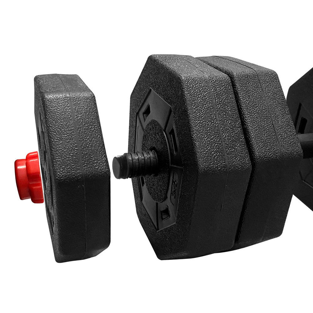 Marlook 40kg Dumbbells Barbell Set Adjustable Dumbbell Weight Lifting