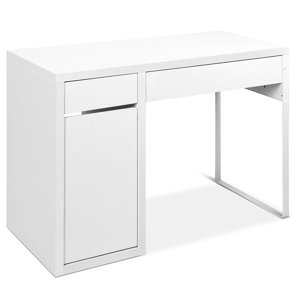 Marlook Computer Desk Drawer Cabinet White