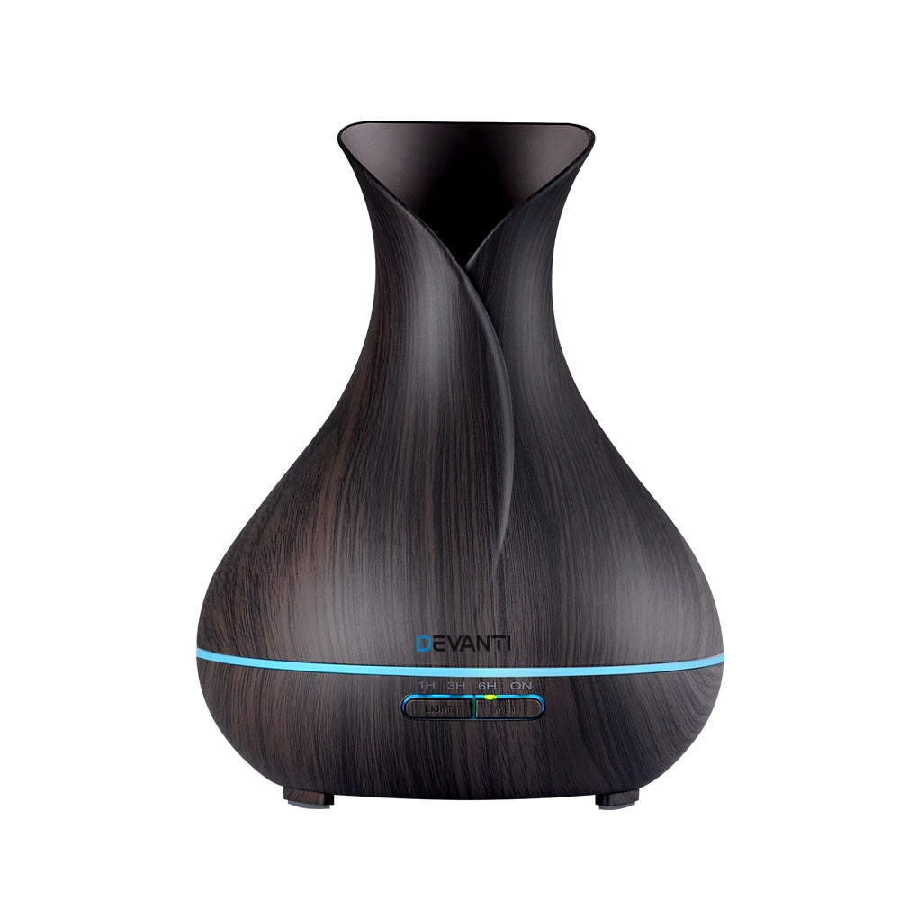 Marlook Aroma Diffuser Aromatherapy Dark Wood 400ml