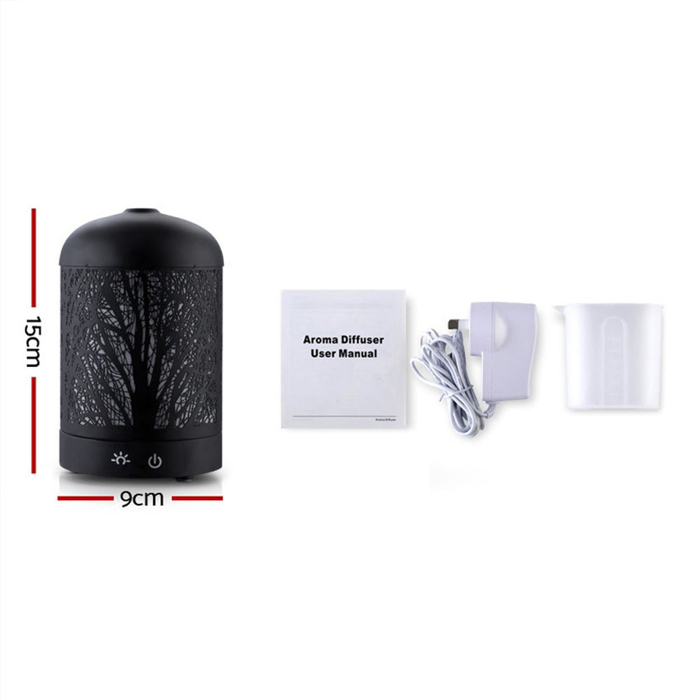 Marlook Aroma Diffuser Aromatherapy Black 160ml
