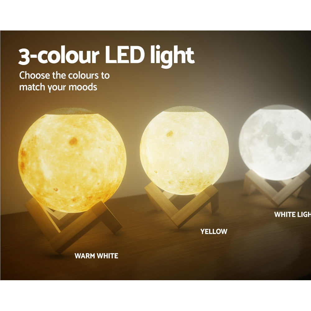 Marlook Aroma Diffuser Aromatherapy Moon Lamp 880ml