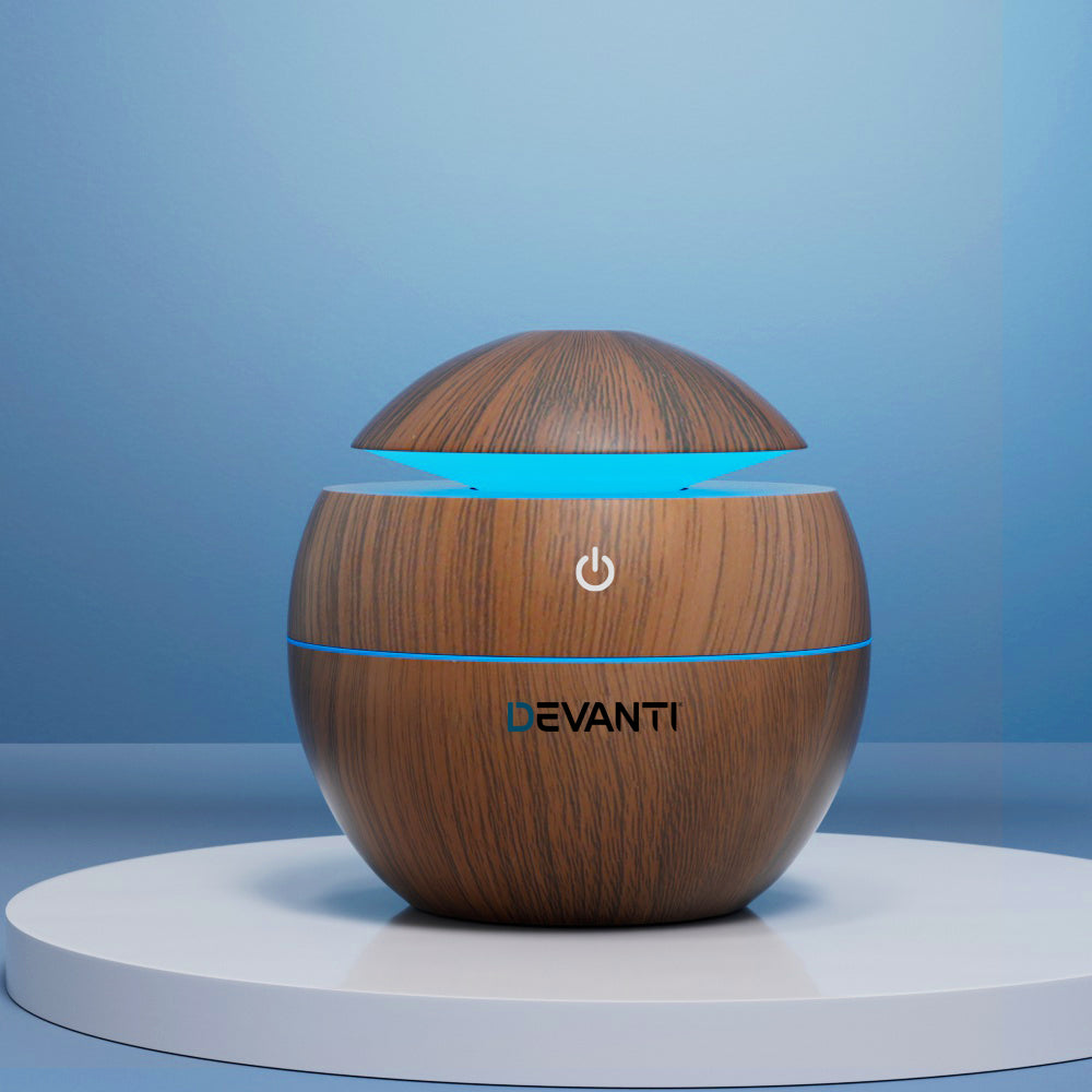 Marlook Aroma Diffuser Aromatherapy Dark Wood 130ml
