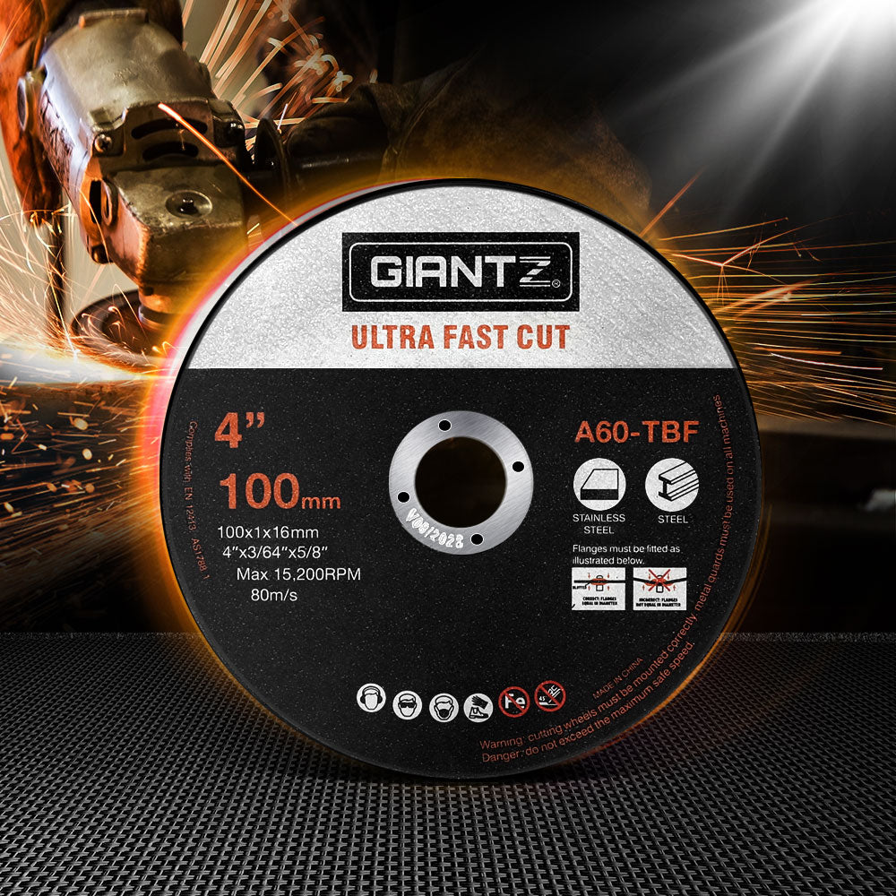 Marlook 200-Piece Cutting Discs 4" 100mm,Marlook 200pcs 4" Cutting Discs 100mm Angle Grinder Thin Cut Off Wheel for Metal