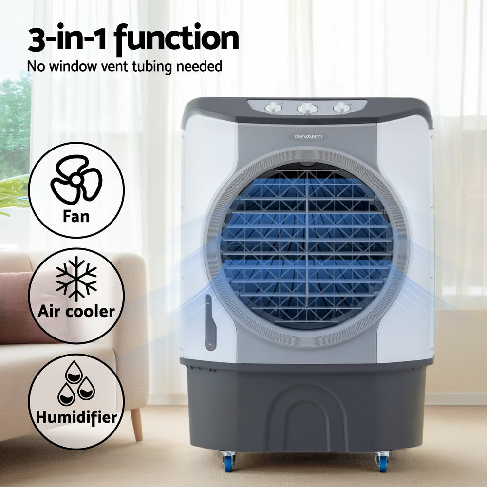 Marlook Evaporative Air Cooler Conditioner Commercial 45L