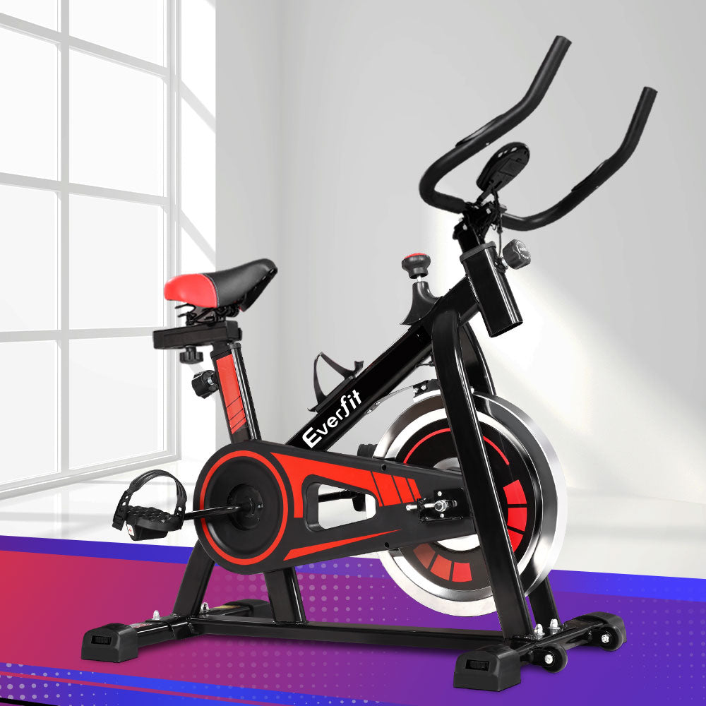 Marlook Spin Bike Exercise Bike Flywheel Cycling Home Gym Fitness 120kg