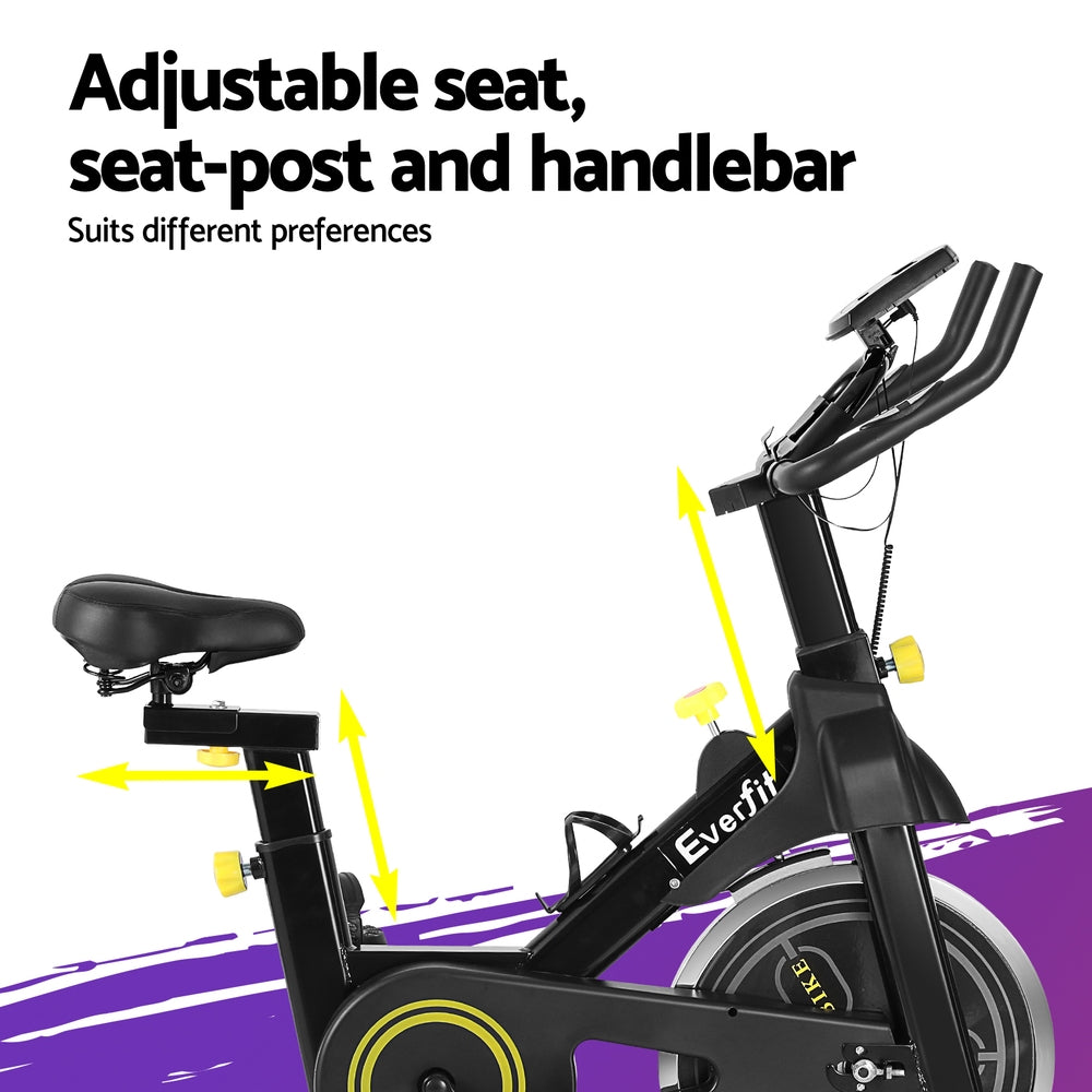 Marlook Spin Bike Exercise Bike Cardio Gym Bluetooth APP Connectable