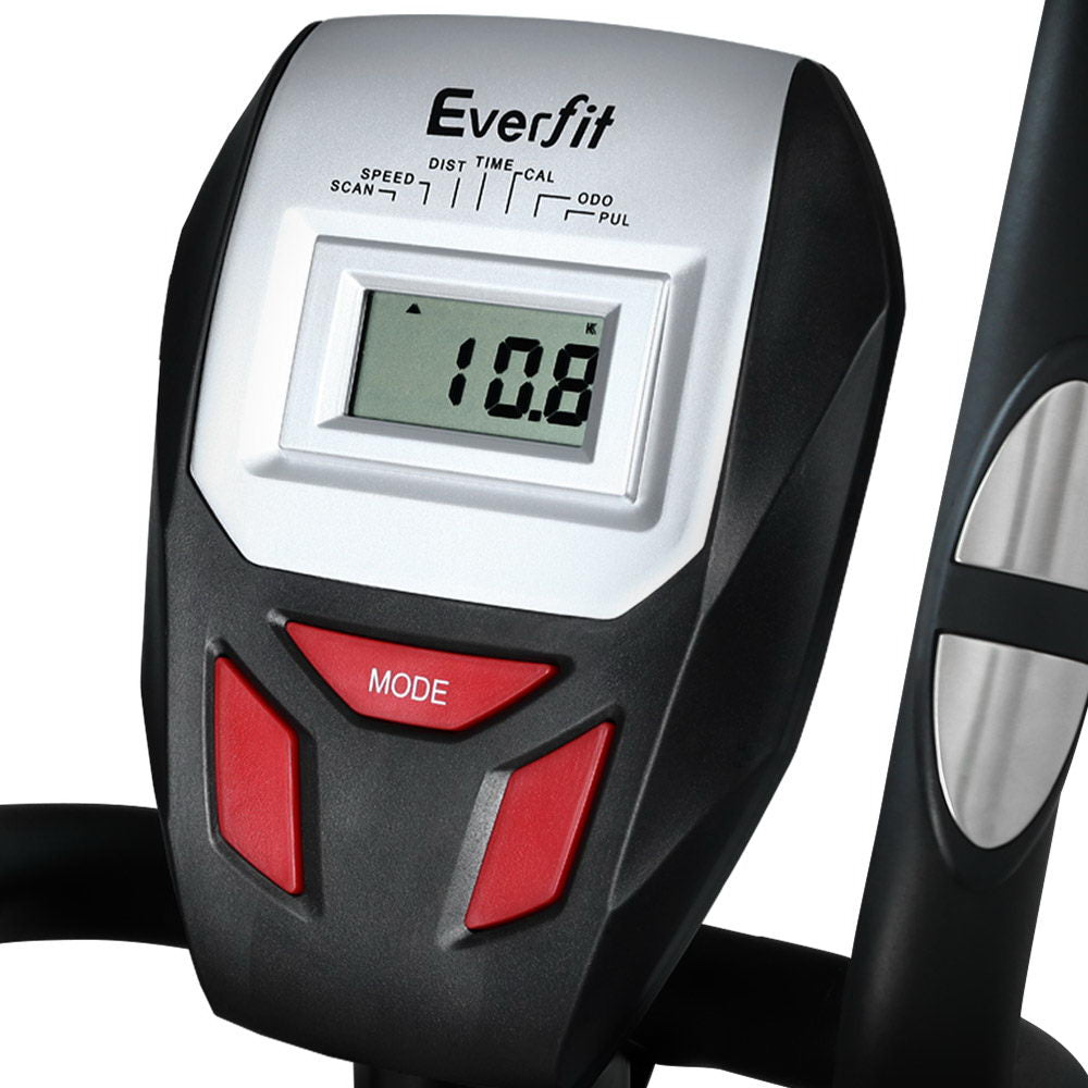 Marlook Exercise Bike Elliptical Cross Trainer Home Gym Fitness Machine LCD