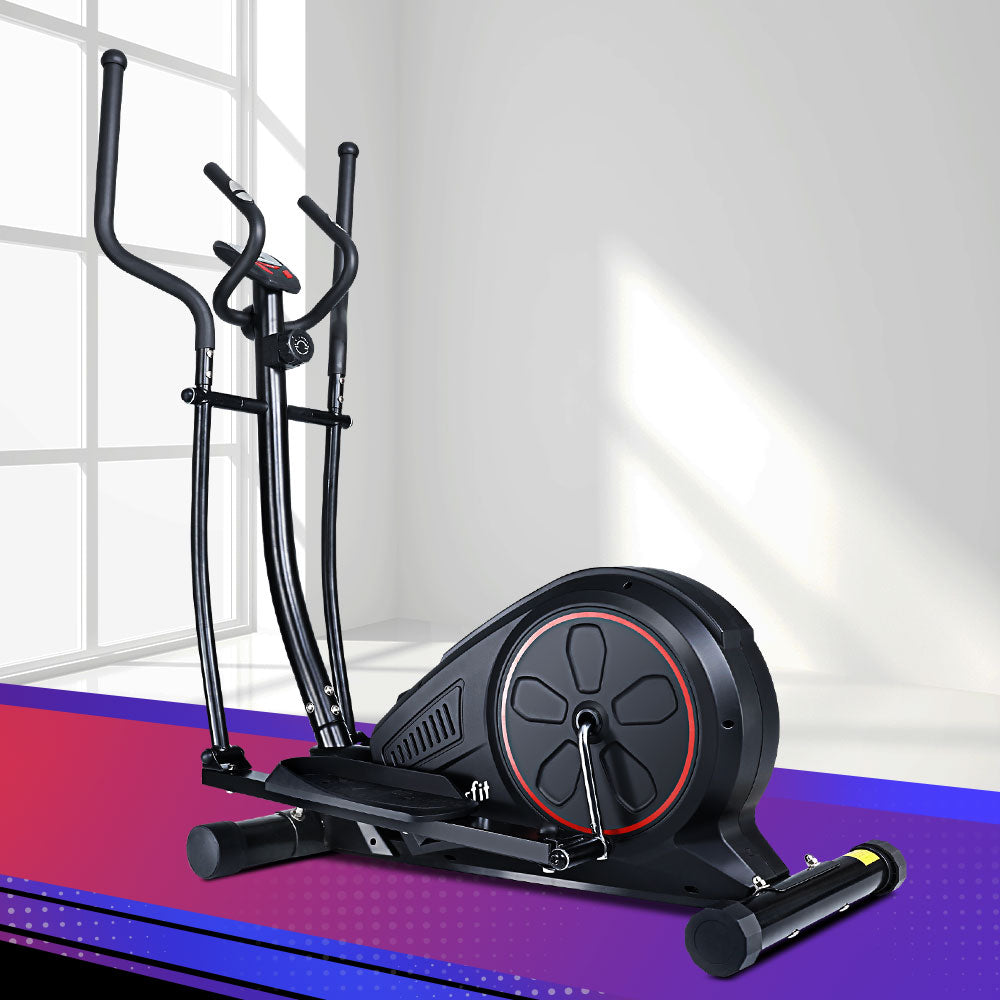 Marlook Exercise Bike Elliptical Cross Trainer Home Gym Fitness Machine LCD