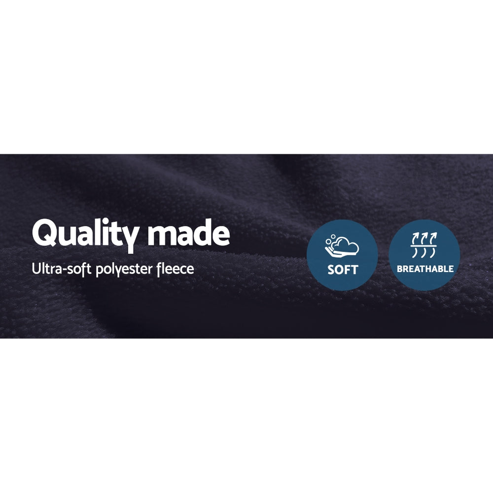 Marlook Electric Heated Blanket Car Truck Throw Rug Travel Camping 12V DC Aut