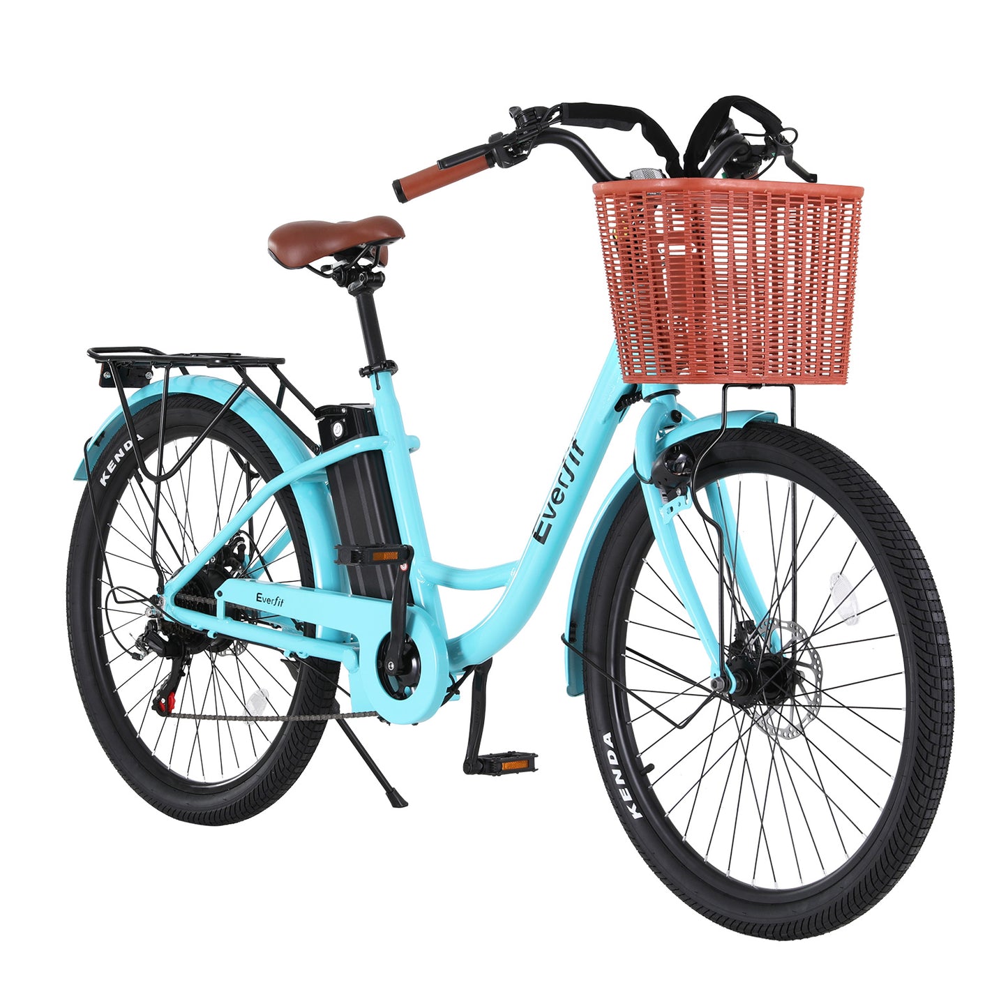 Marlook 26" Electric Bike City Bicycle eBike e-Bike Commuter w/ Battery BL