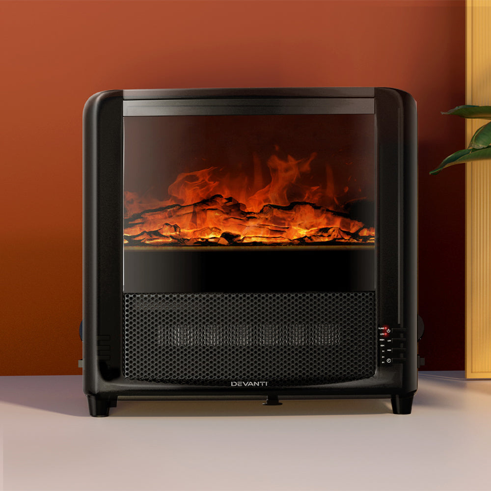 Marlook Electric Fireplace Fire Heaters 2000W