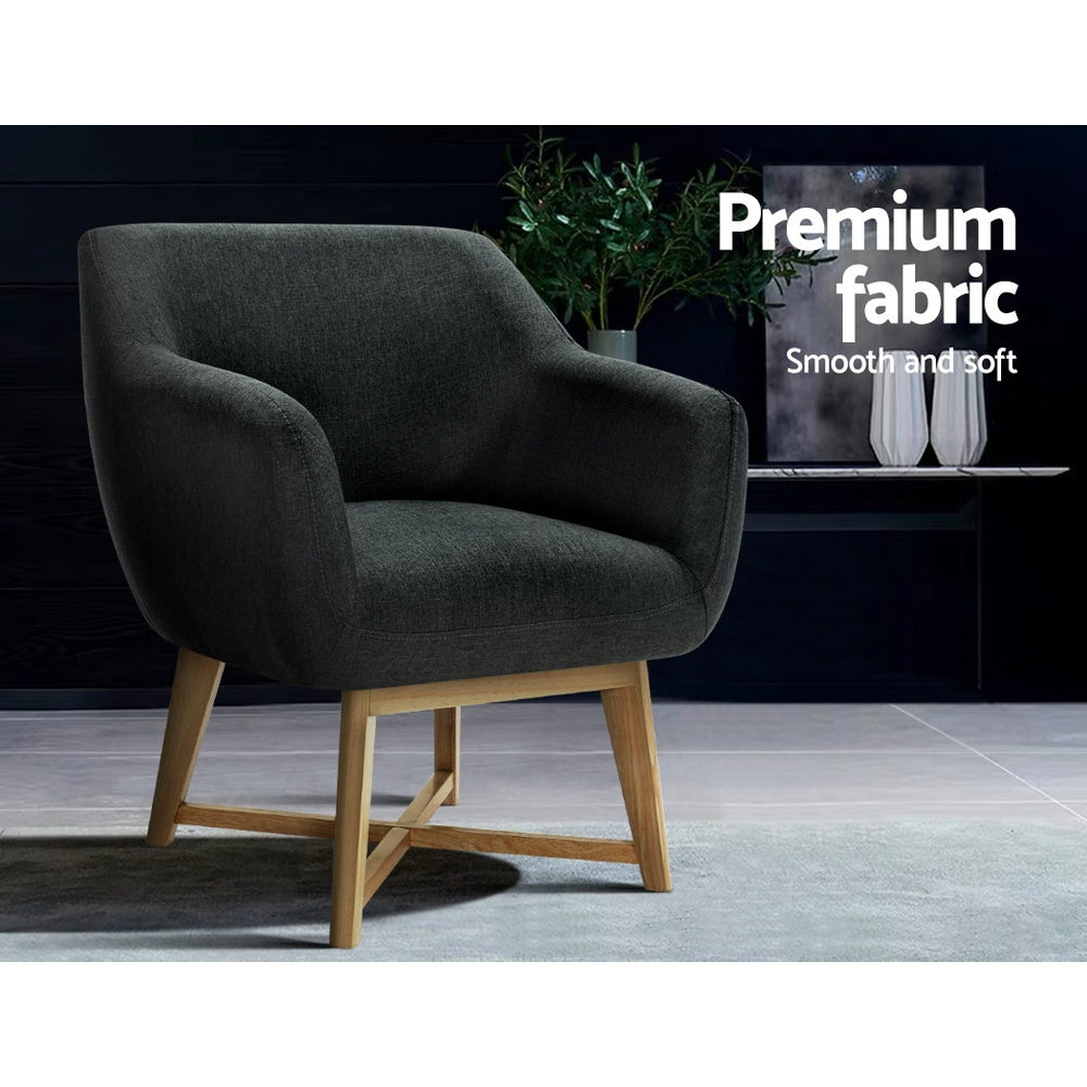 Marlook Aston Tub Accent Chair Charcoal