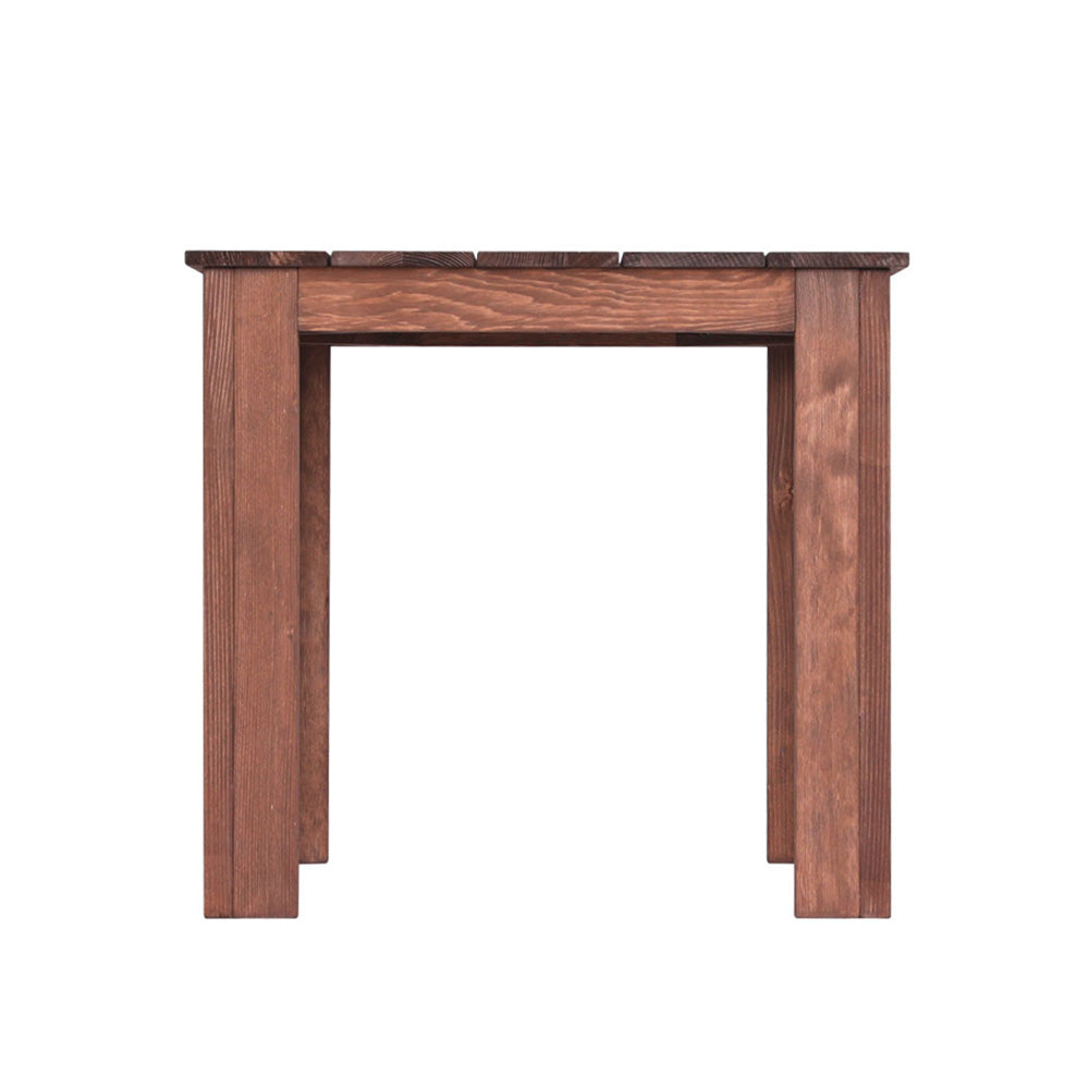 Marlook Coffee Side Table Wooden Desk Outdoor Furniture Camping Garden Brown