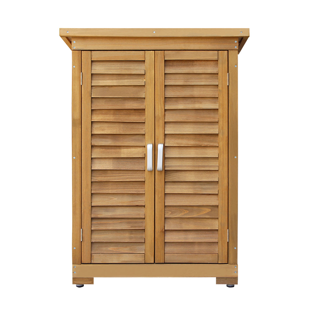 Marlook Portable Wooden Garden Storage Cabinet