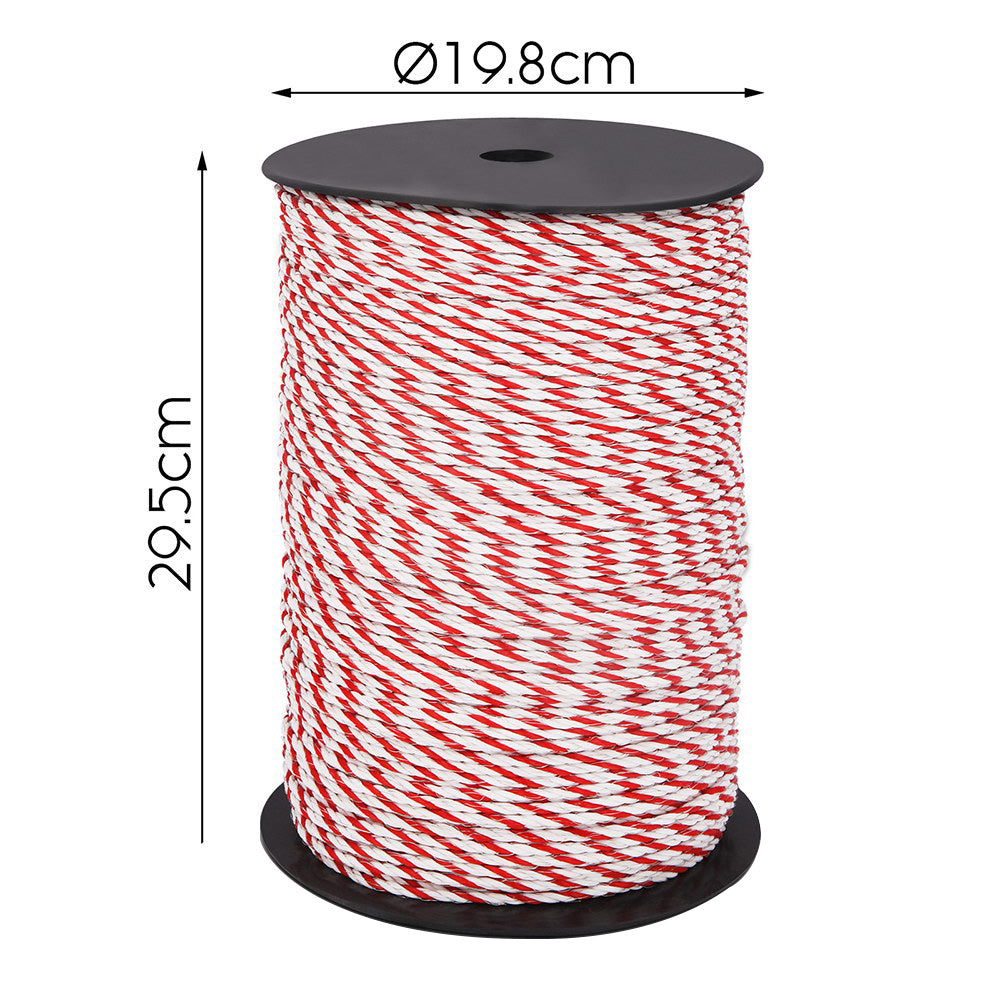 Marlook Electric Fence Poly Rope 2x 500M
