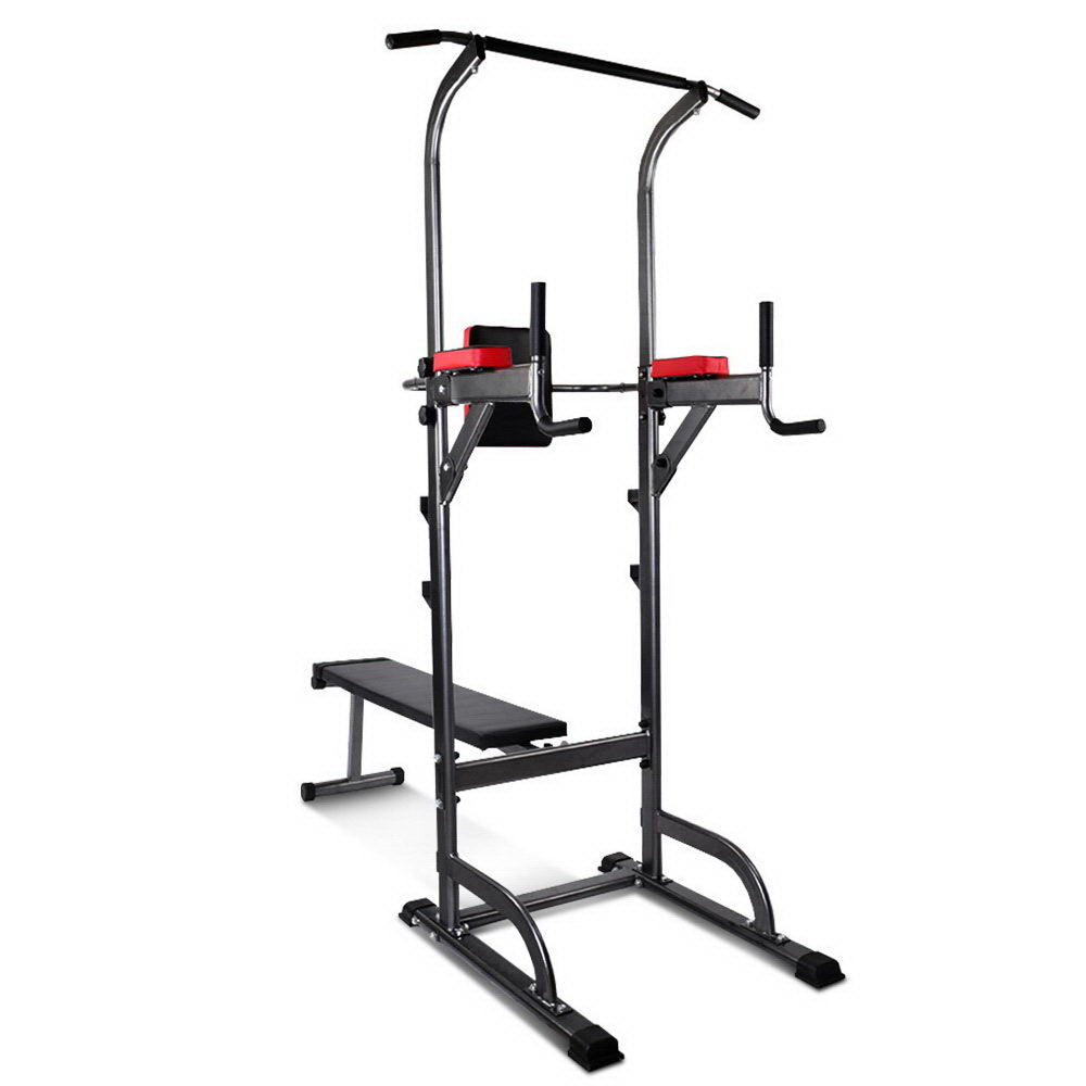 Marlook Weight Bench Chin Up Bar Bench Press Home Gym 380kg Capacity