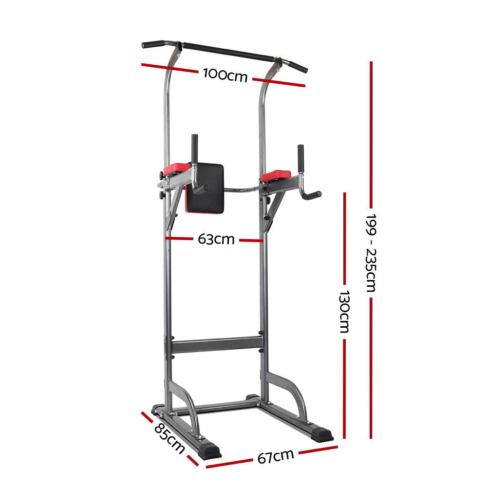 Marlook Weight Bench Chin Up Tower Bench Press Home Gym Wokout 200kg Capacity