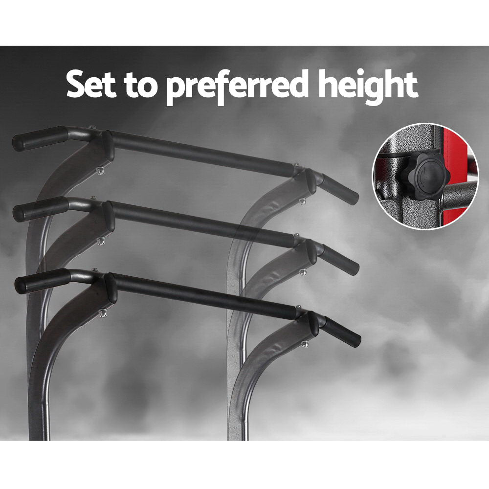 Marlook Weight Bench Chin Up Tower Bench Press Home Gym Wokout 200kg Capacity