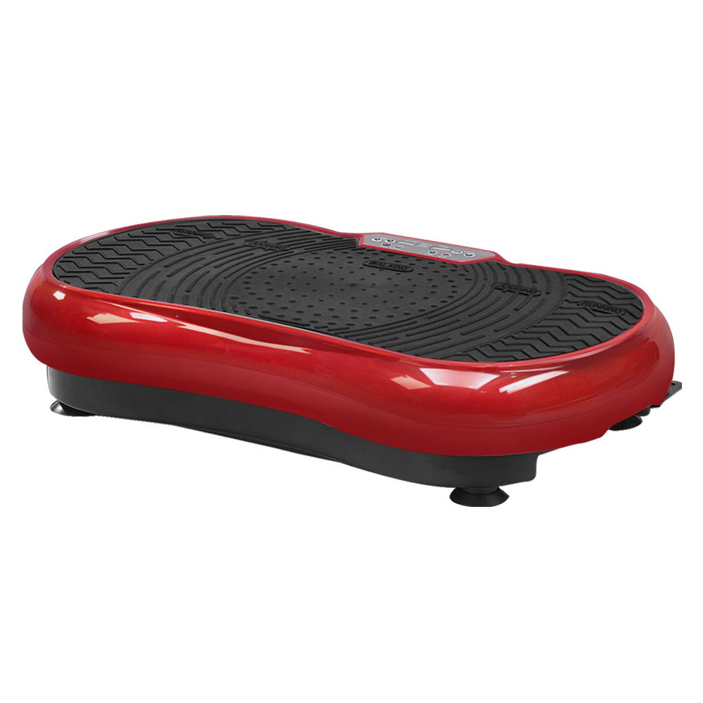 Marlook Vibration Machine Platform Resistance Rope Home Fitness Dark Red