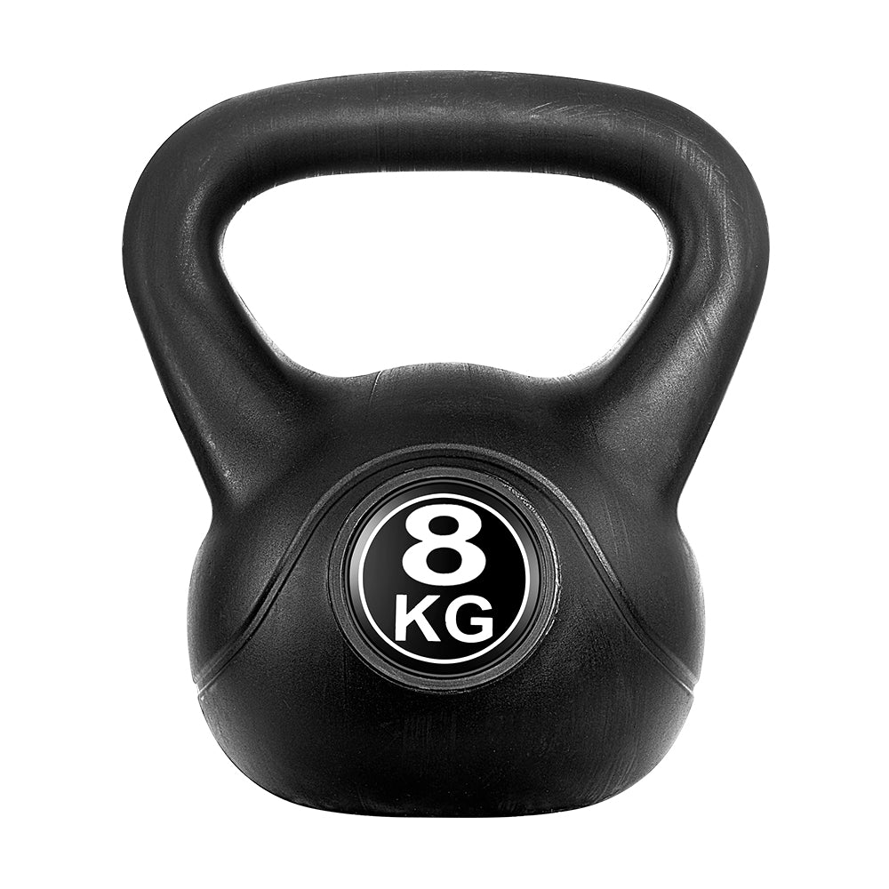 Marlook 22kg Kettlebell Set Weight Lifting Kettlebells Bench Dumbbells Gym Home