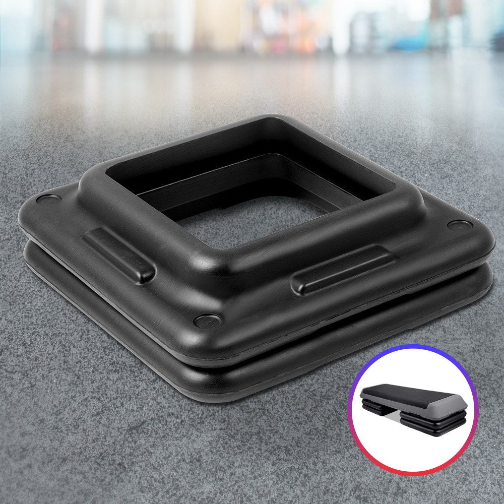 Marlook 2X Aerobic Step Riser Exercise Stepper Block Gym Home Fitness