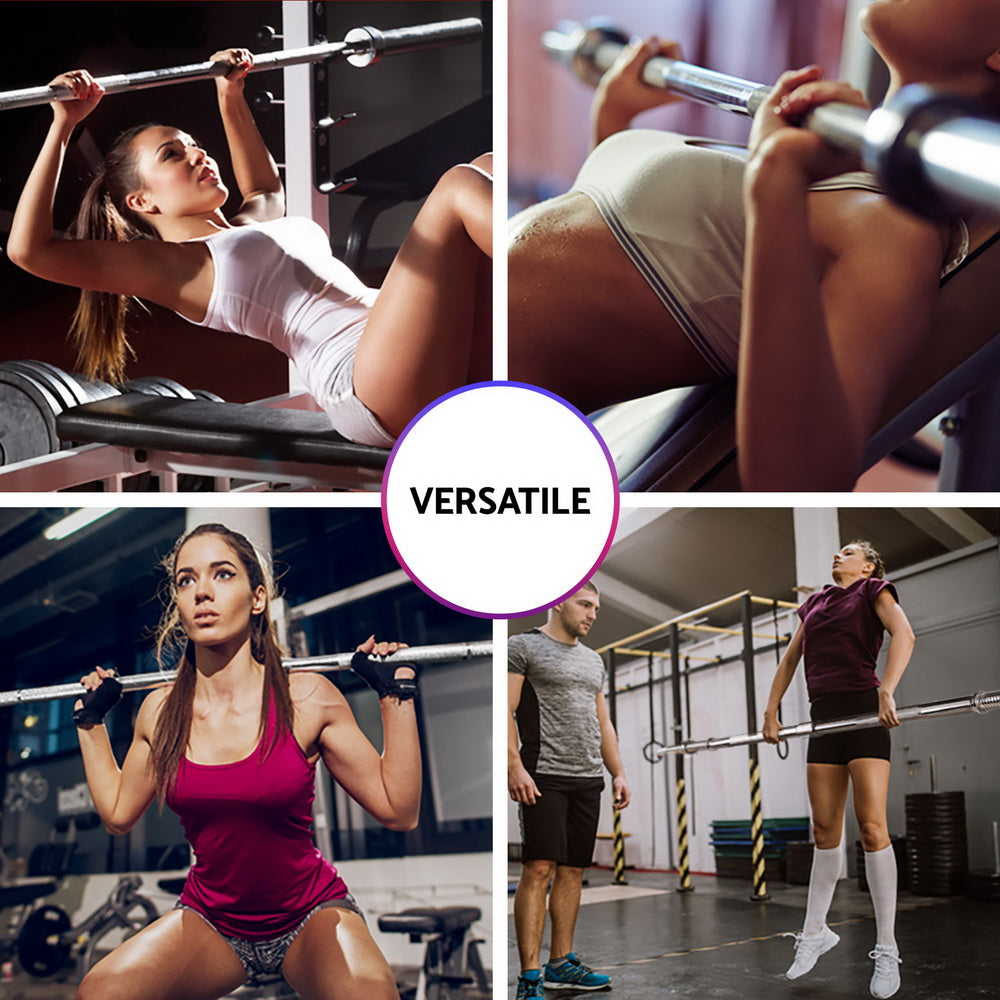 Marlook Barbell Bar Weights Lifting Dumbbells Olympic Training Bar Gym Fitness