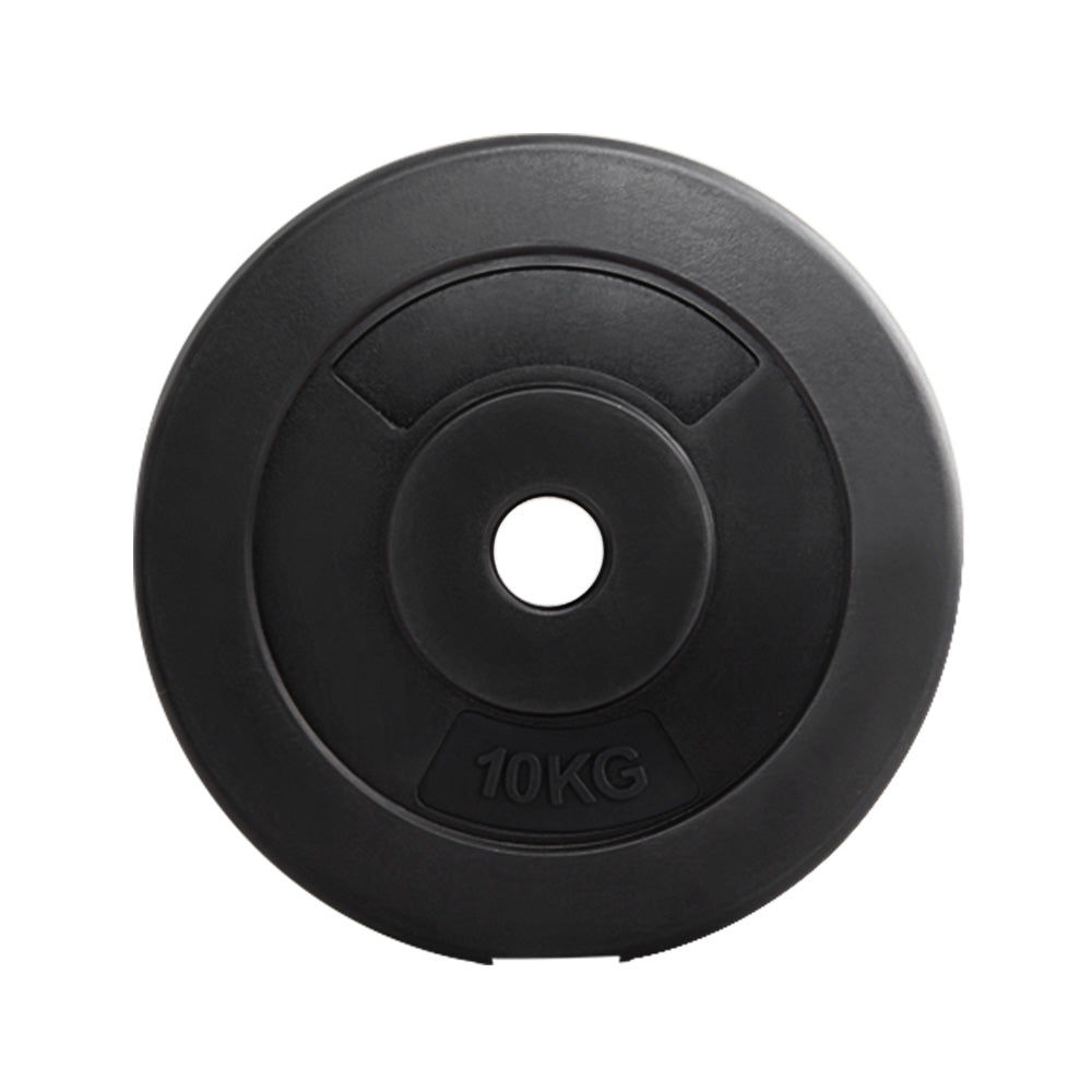 Marlook Weight Plates Standard 2X 10kg Barbell Plate Weight Lifting