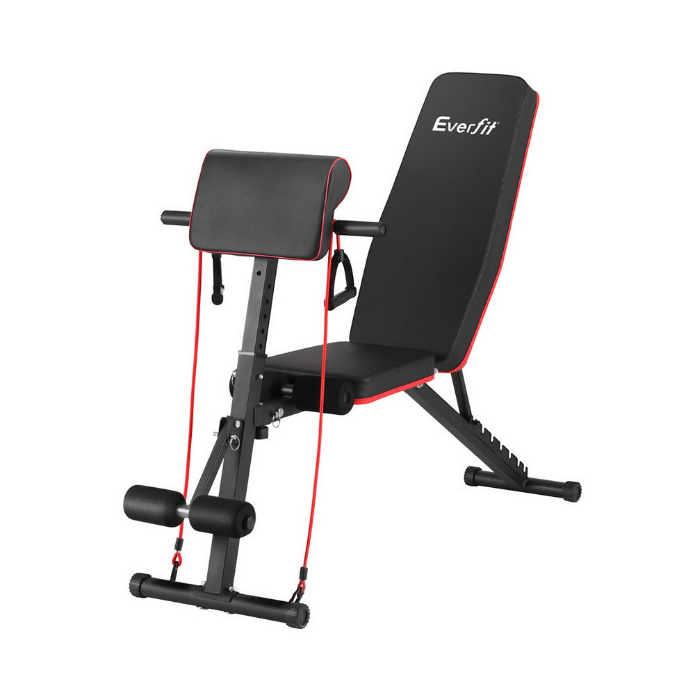 Marlook Weight Bench Adjustable Preacher Curl Bench Press Dumbbell Stool 260kg