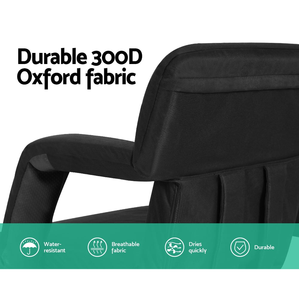 Marlook Lounge Sofa Bed With Armrest Heated Floor Recliner Futon Couch Folding Chair Cushion