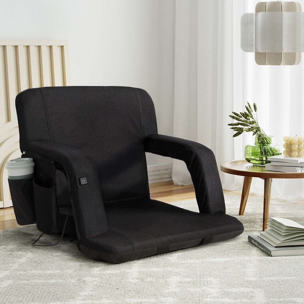 Marlook Lounge Sofa Bed With Armrest Heated Floor Recliner Futon Couch Folding Chair Cushion