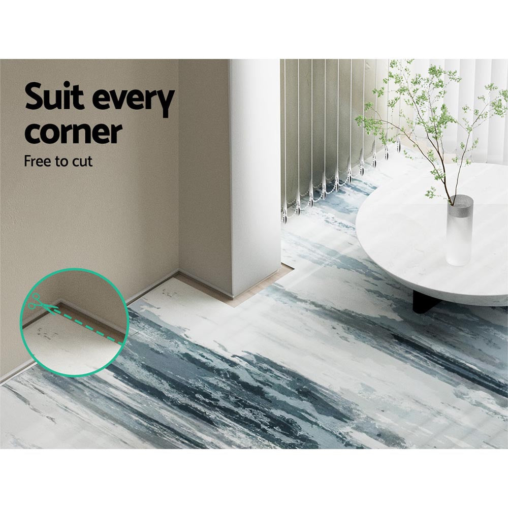 Marlook Floor Rug 200x290 Washable Mat Carpet Short Pile Poca