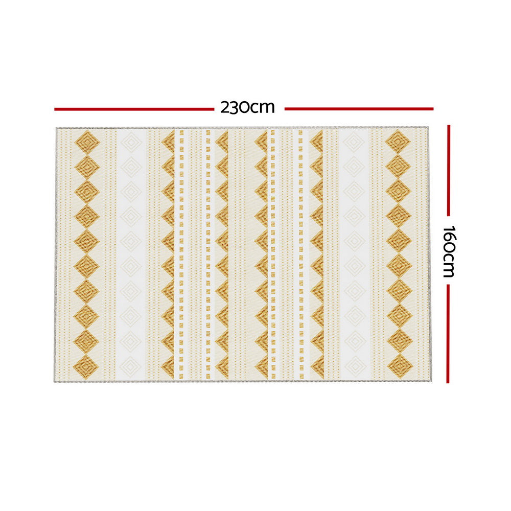 Marlook Floor Rugs 160x230cm Washable Area Mat Large Carpet Soft Short Pile Ella