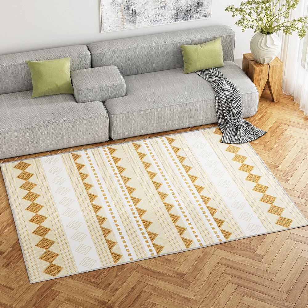 Marlook Floor Rugs 160x230cm Washable Area Mat Large Carpet Soft Short Pile Ella