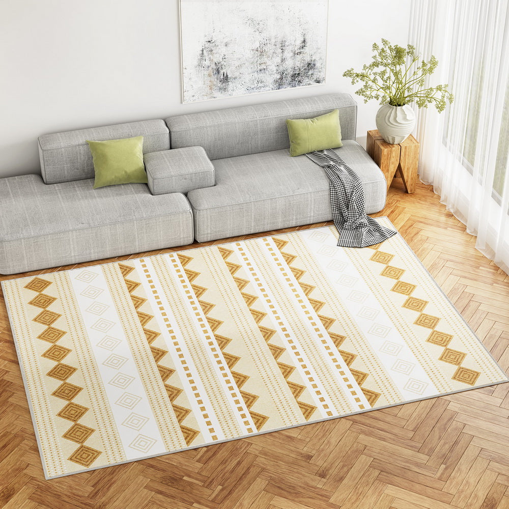 Marlook Floor Rugs 200x290cm Washable Area Mat Large Carpet Soft Short Pile Ella