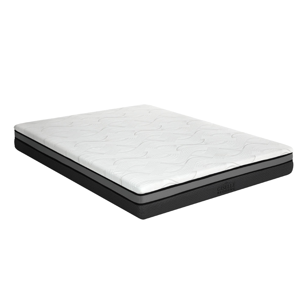 Marlook Bedding Memory Foam Mattress Bed Cool Gel Non Spring 25cm Queen