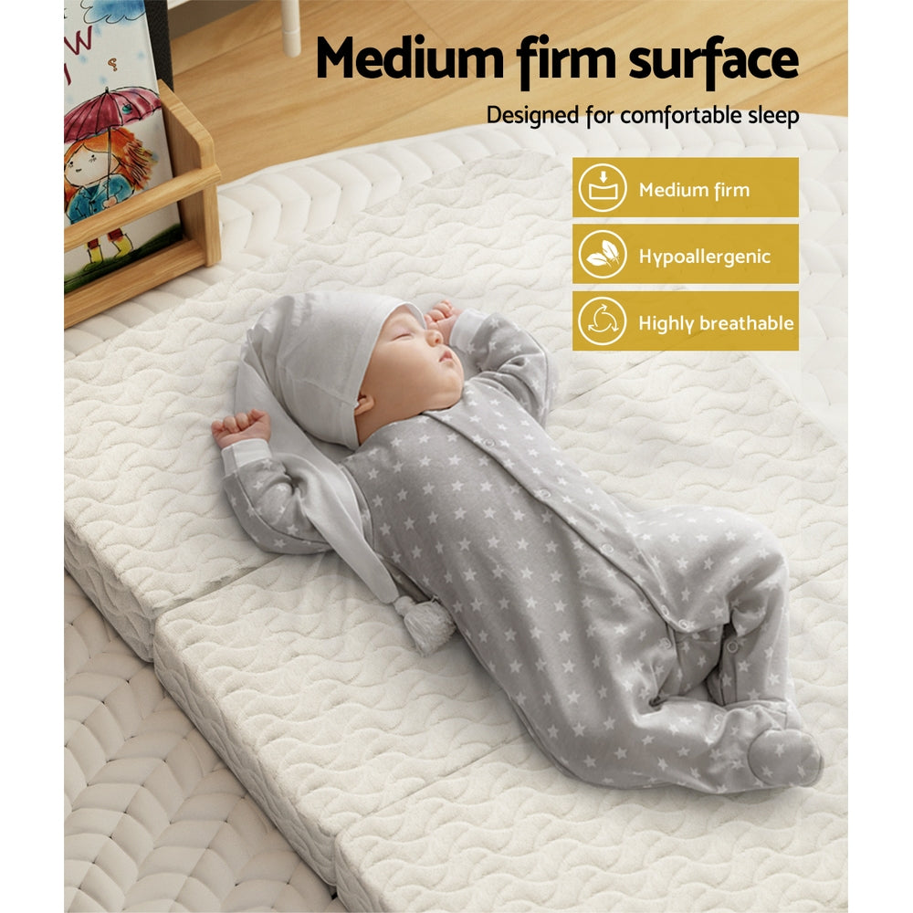 Marlook Bedding Foldable Mattress Folding Foam Cot Bed Cool Gel