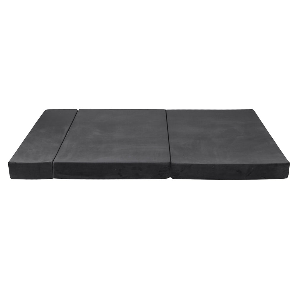 Marlook Bedding Foldable Mattress Folding Foam Bed Mat Double Grey