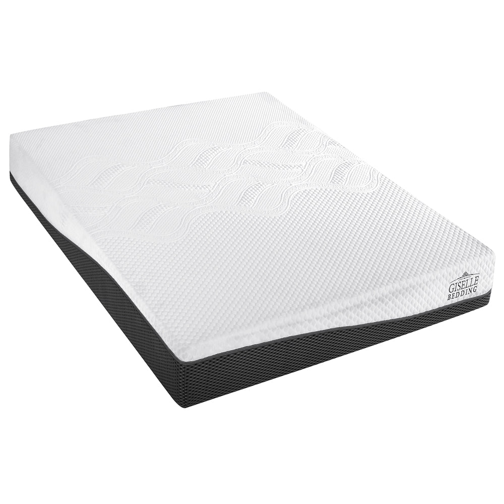 Marlook Bedding Memory Foam Mattress Bed Cool Gel Non Spring 21cm Queen