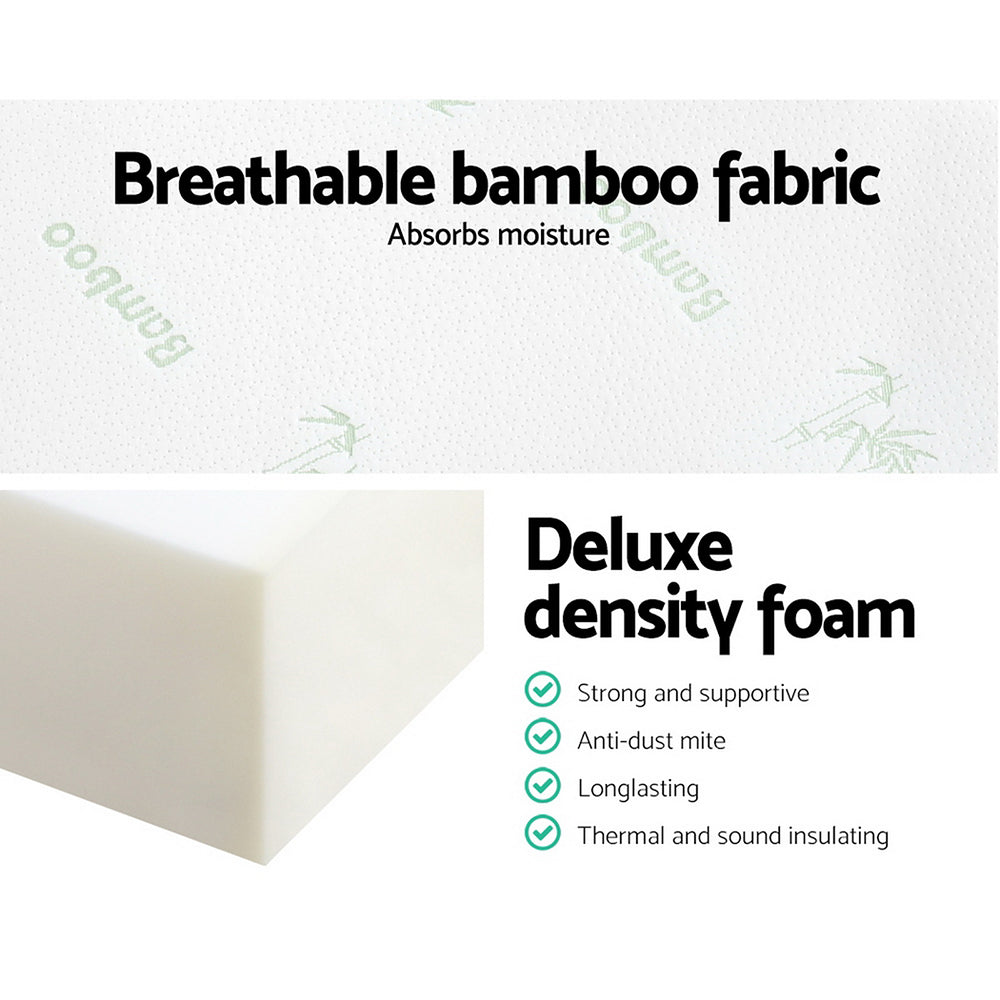 Marlook Bedding Foldable Mattress Folding Foam Single Bamboo