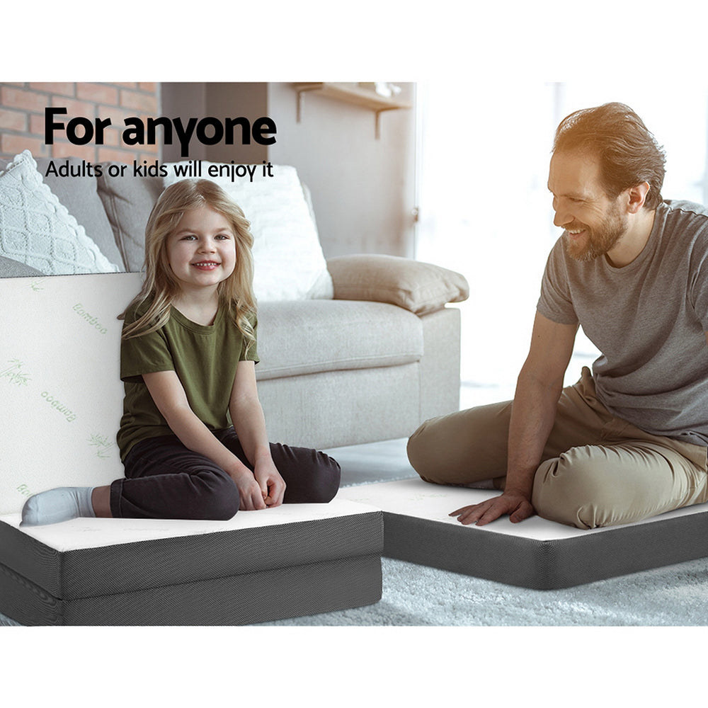 Marlook Bedding Foldable Mattress Folding Foam Single Bamboo