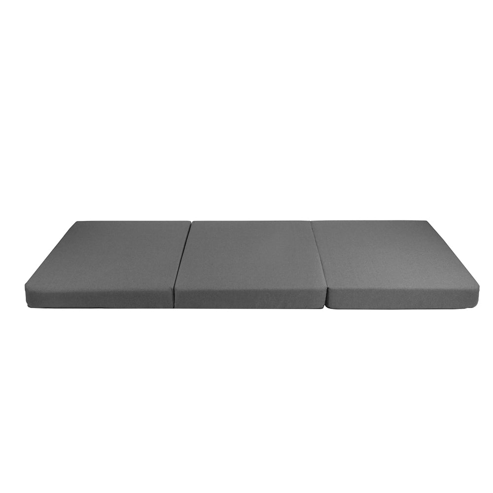 Marlook Bedding Foldable Mattress Folding Foam Bed Single Grey
