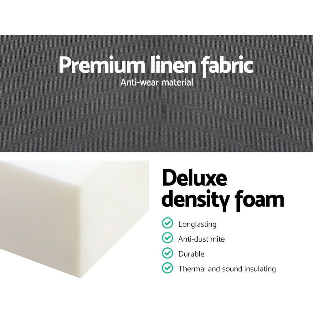 Marlook Bedding Foldable Mattress Folding Foam Bed Single Grey