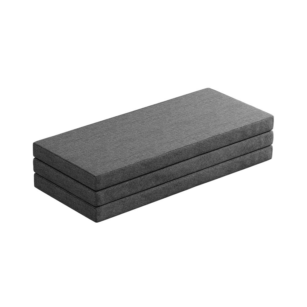 Marlook Bedding Foldable Mattress Folding Foam Queen Grey