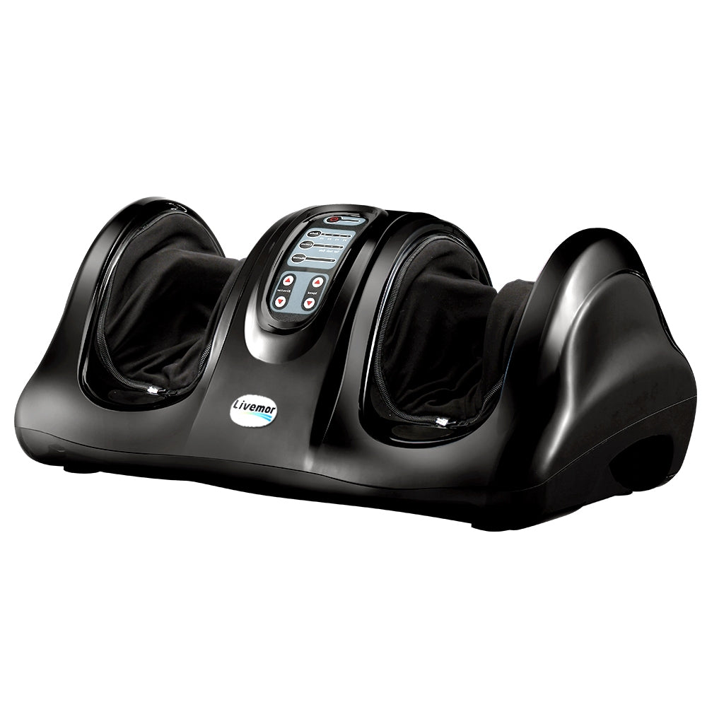 Marlook Foot Massager Shiatsu Massagers Electric Remote Roller Kneading Black
