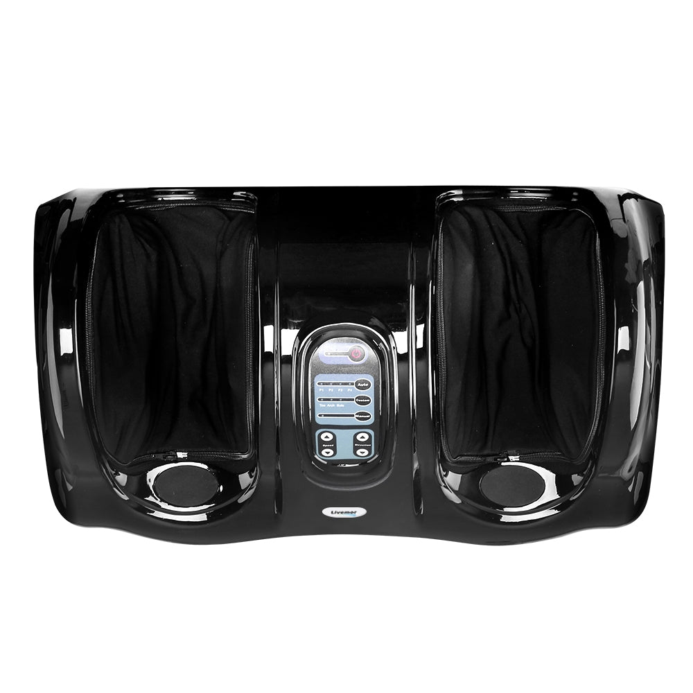 Marlook Foot Massager Shiatsu Massagers Electric Remote Roller Kneading Black