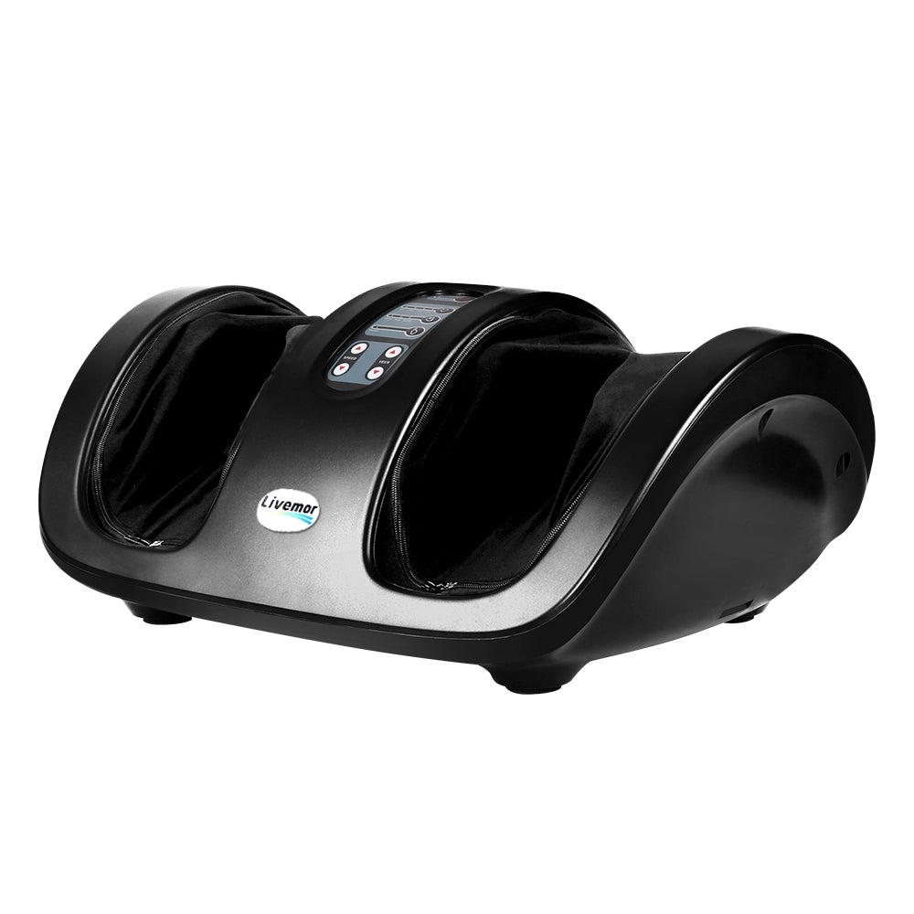 Marlook Foot Massager Shiatsu Massagers Electric Roller Kneading Calf Leg Black
