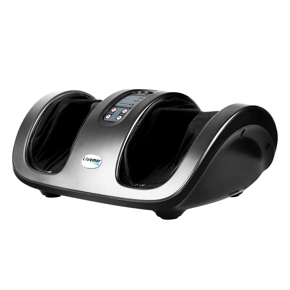 Marlook Foot Massager Shiatsu Massagers Electric Roller Kneading Calf Leg Grey