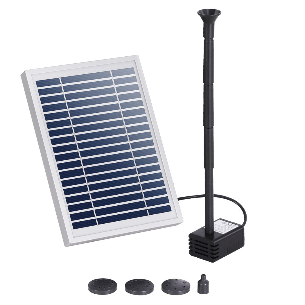 Marlook Solar Pond Pump Submersible Water Fountain Kit 4.4FT