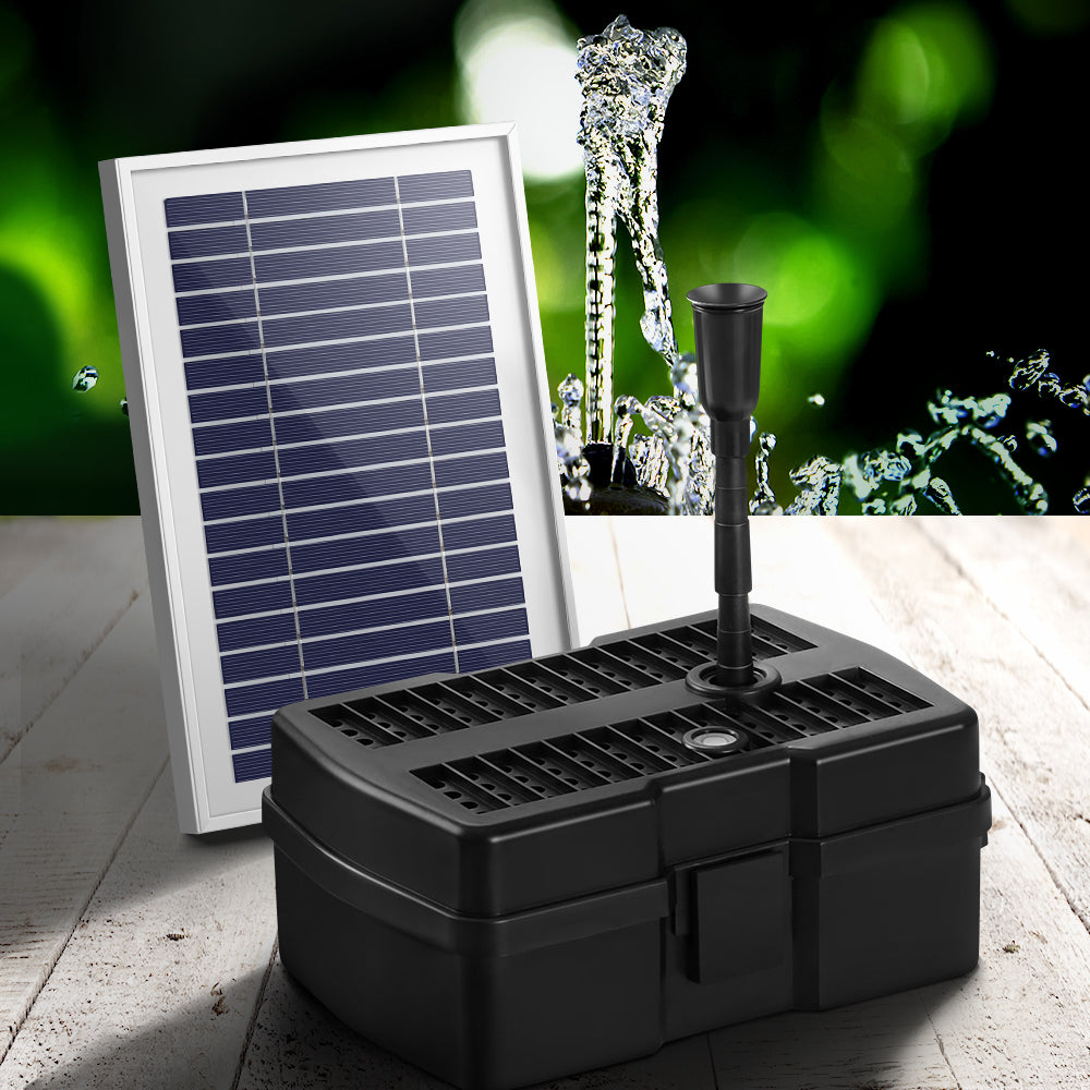 Marlook Solar Pond Pump with Filter Box 4.6FT